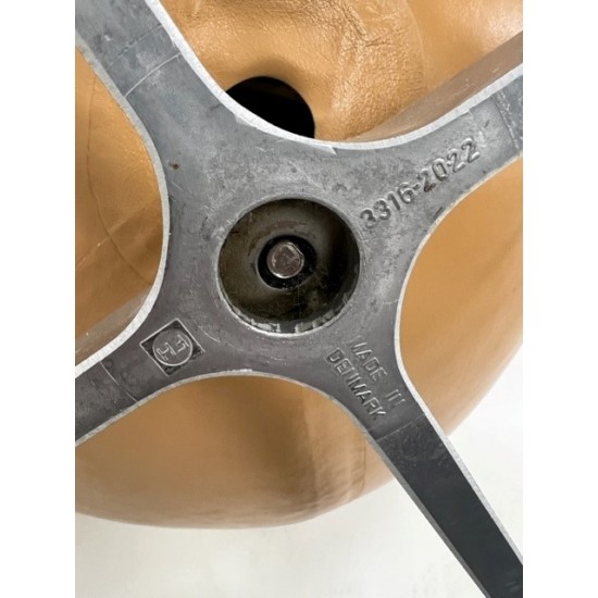 gebruikte Fritz Hansen 3316 Fauteuil Egg Chair Natural Leather